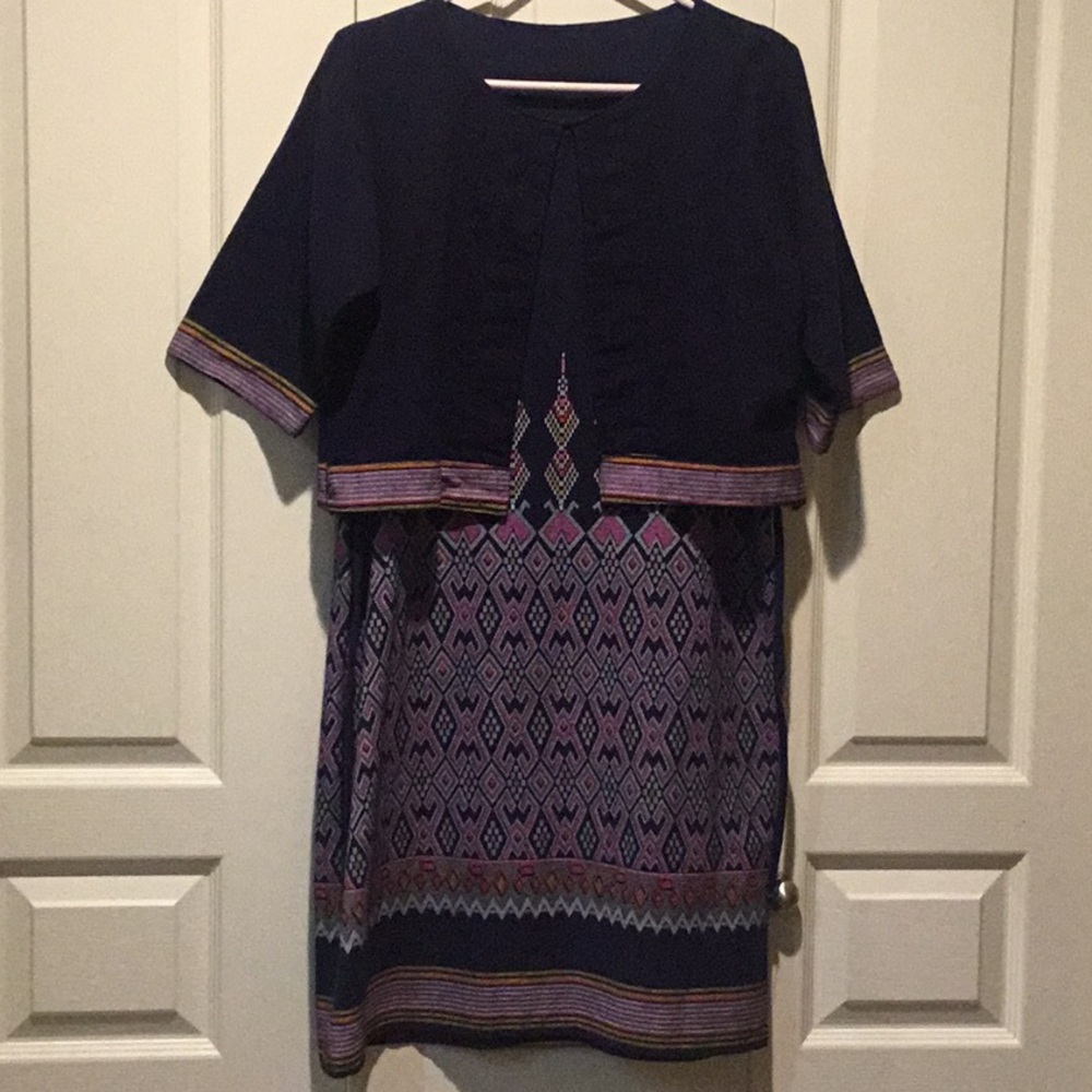 Thai style dress traditional